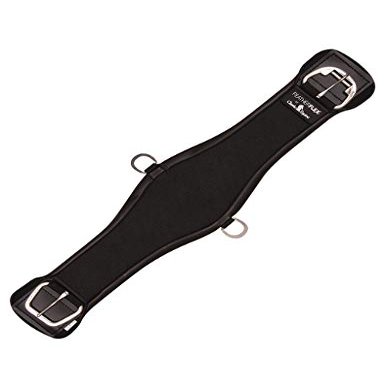 Classic Equine Feather Flex Roper Cinch, Color: Black, Size:28 (FFRCBK28)
