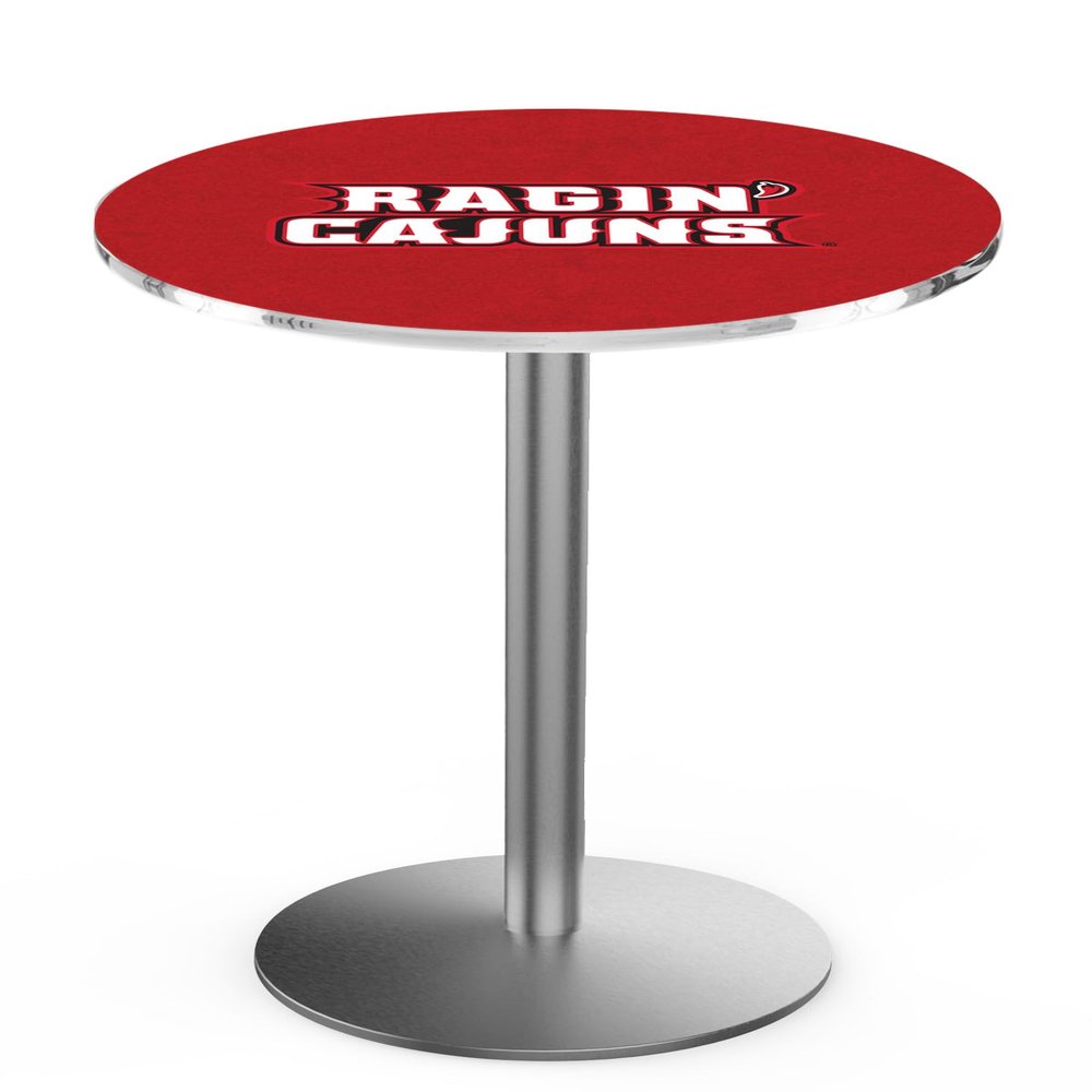 Holland Bar Stool Co. L214-36" Stainless Steel Louisiana-Lafayette Pub Table