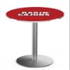 Holland Bar Stool Co. L214-36" Stainless Steel Louisiana-Lafayette Pub Table view 1