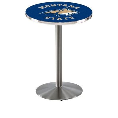 Holland Bar Stool Co. L214-36" Stainless Steel Montana State Pub Table