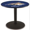 Holland Bar Stool Co. L214-36" Black Wrinkle Montana State Pub Table view 1