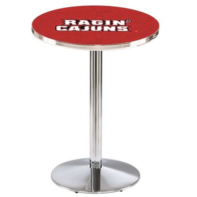 Holland Bar Stool Co. L214-36" Chrome Louisiana-Lafayette Pub Table