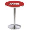 Holland Bar Stool Co. L214-36" Chrome Louisiana-Lafayette Pub Table view 1