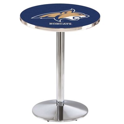 L214 - 42" Chrome Montana State Pub Table by Holland Bar Stool Co.