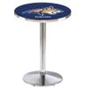 L214 - 42" Chrome Montana State Pub Table by Holland Bar Stool Co. view 1