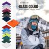 Turtle Fur Double-Layer Neck Warmer - Ultra-Soft, Stretchy Chelonia 150 Fleece Neck Gaiter Made with 100% Recycled Polyester, Blaze view 4