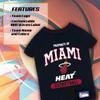 Pets First NBA Licensed Hoodies & T-shirt for Dogs & Cats, Miami Heat, Small view 2