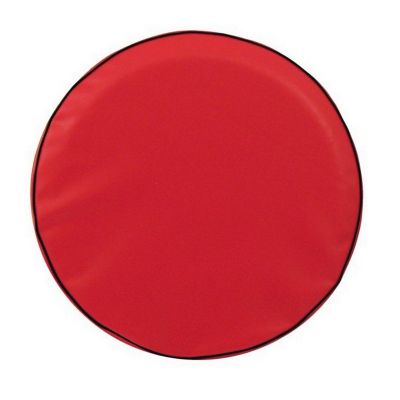 Holland Bar Stool TCH1Red-37 x 12.5 Plain Red Tire Cover