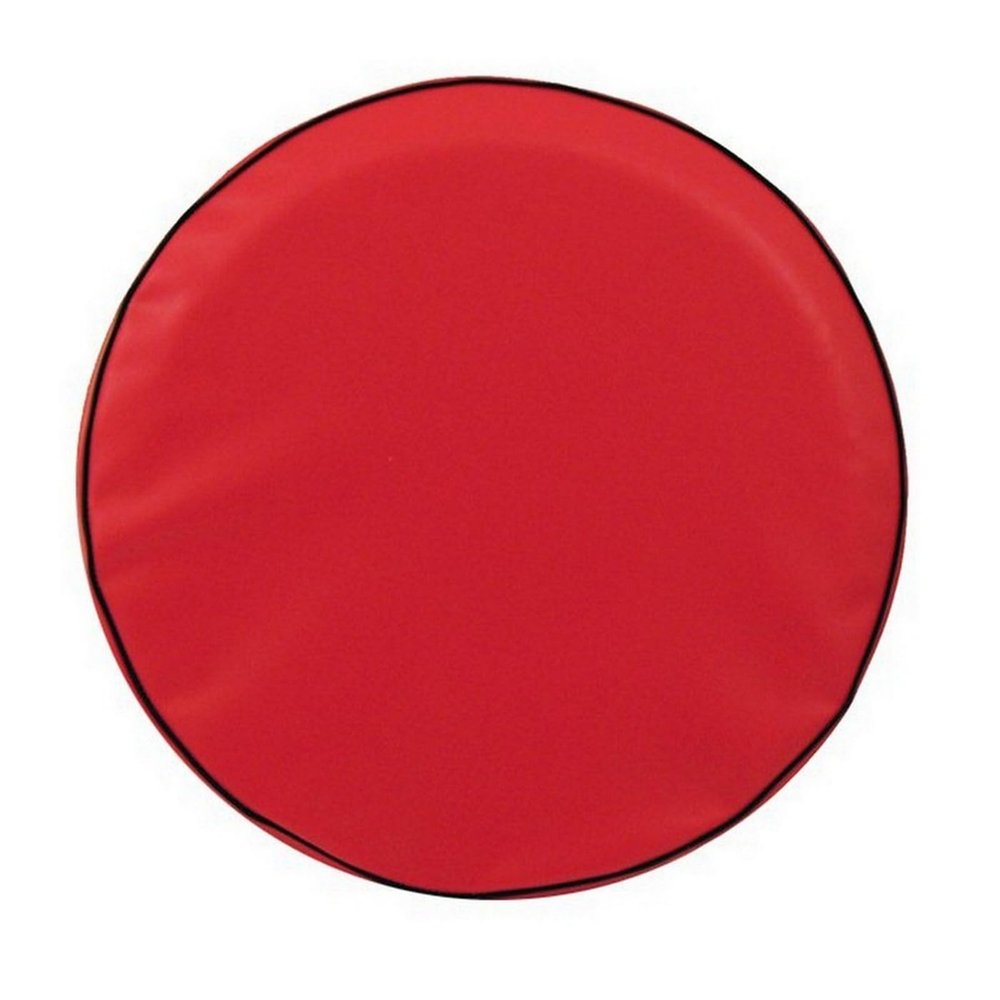 Holland Bar Stool TCH1Red-37 x 12.5 Plain Red Tire Cover
