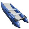 BRIS 11 ft Inflatable Catamaran Inflatable Boat Inflatable Dinghy Mini Cat Boat Blue view 1