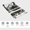 Wai Lana Yoga Mat Panda, Color:Black view 3