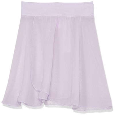 Capezio Big Girl's Tactel Collection Girls Pull-On Skirt Skirt, Lavender, Large