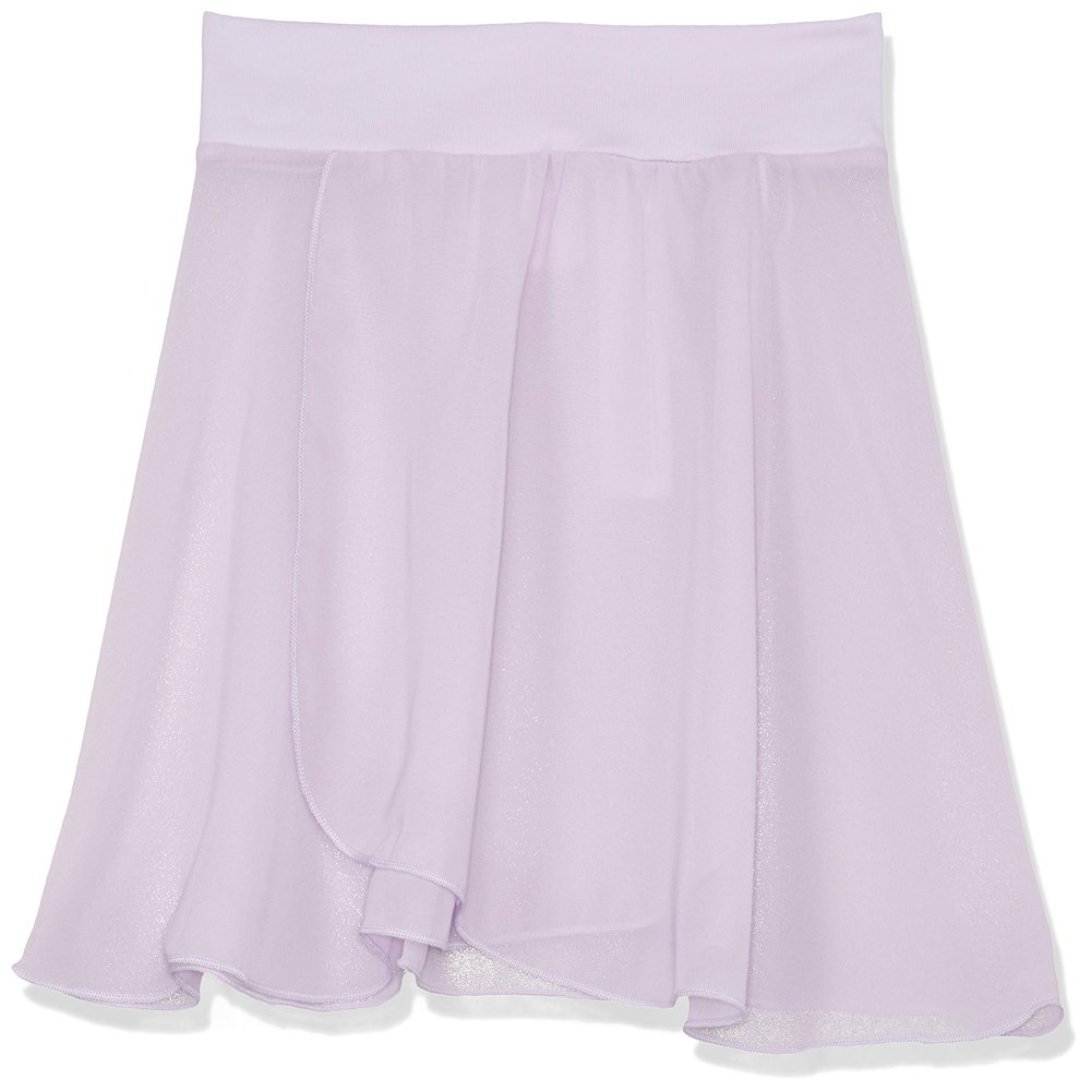 Capezio Big Girl's Tactel Collection Girls Pull-On Skirt Skirt, Lavender, Large