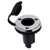 Perko 1045P00DP 2-Pin Plug-in Type with Waterproof Snap-On Cover - Chrome Face with Black Polymer Body view 1