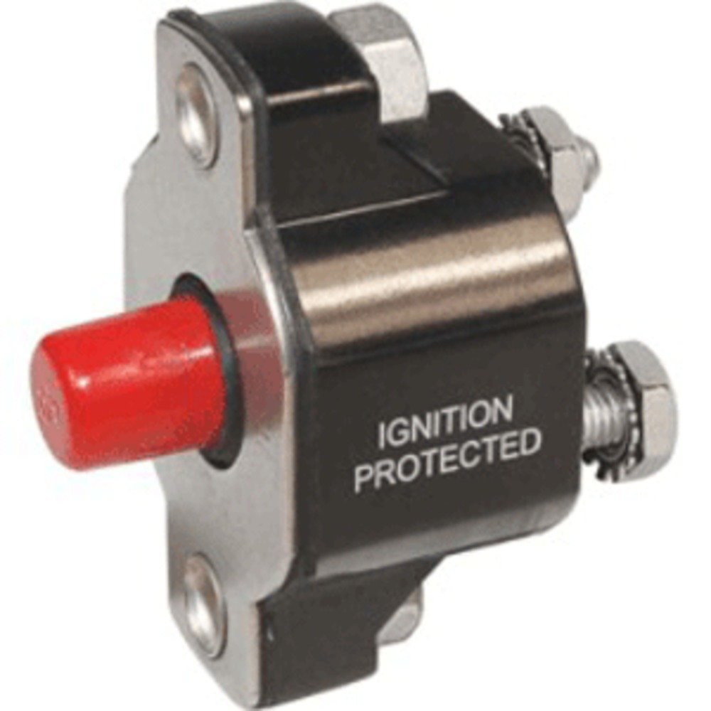 BLUE SEA MEDIUM DUTY PUSH BUTTON RESET ONLY 50A "Prod. Type: Electrical"