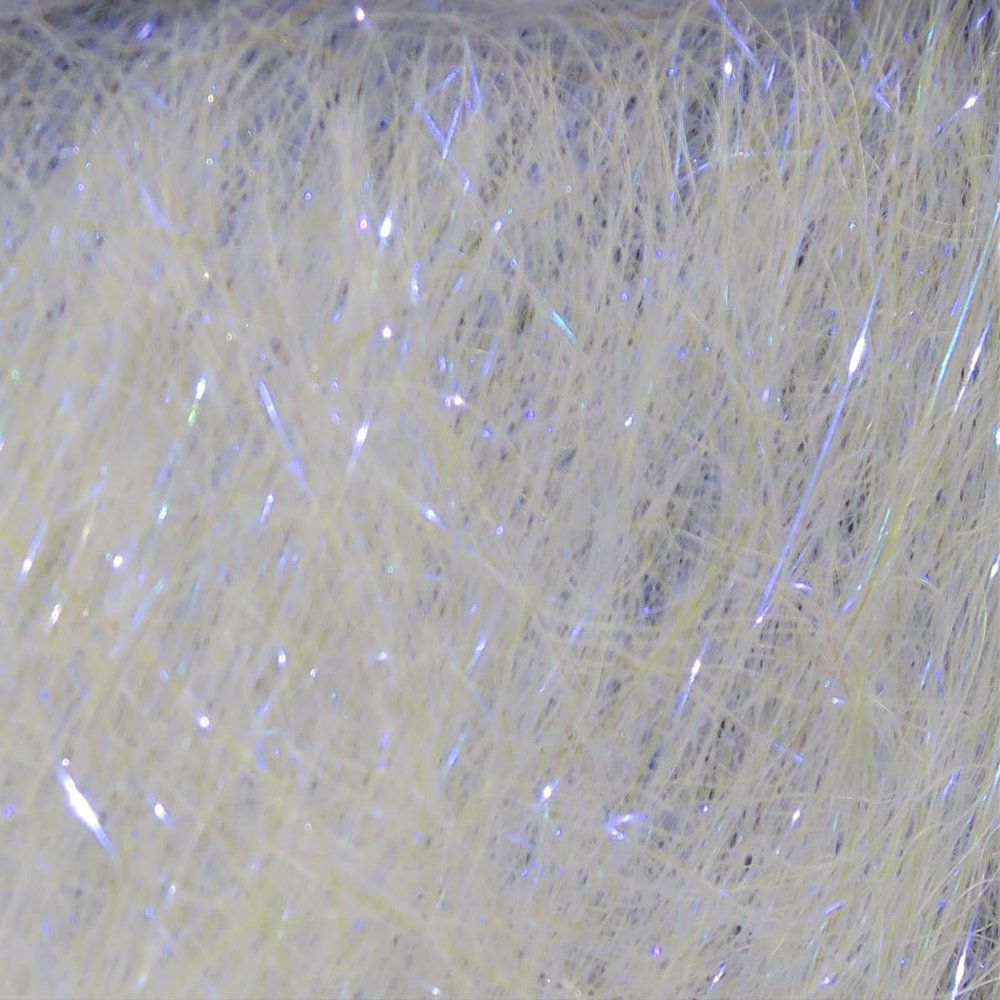 Hareline Fly Tying 8 inch Ice Wing Fiber #286 Pearl UV Hue