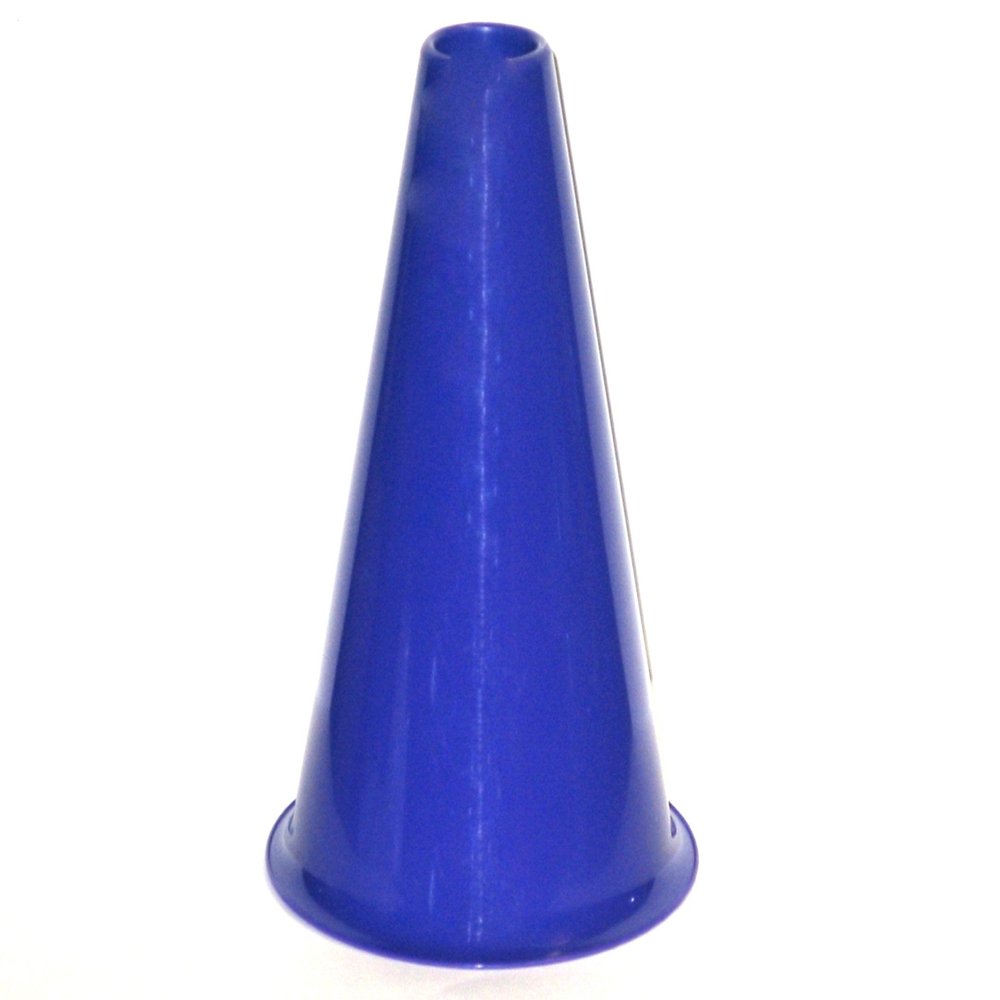 Jean's Plastic Cheerleading Megaphones, 8 Inches Tall, (16 Pack) Purple