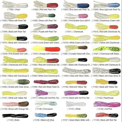 Mizmo 184096 1.5" Earth Tones 8 Pack 184096, Natural Light Minnow