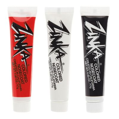 Zinka Team Face Paint and Sun Block - Chicago - Red/Black/White