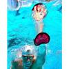 A3 Performance Fusion Paddles - Innovative Shape - Mesh Storage Pouch - Hydrodynamic - Silicone Easy-Adjust Straps. view 3