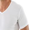 ALBERT KREUZ Men's v-Neck Business Undershirt with Short Sleeves 100% Organic Cotton White XXL view 4