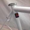 Mercier Unbranded Kilo TT Stripper Track Single Speed Frame & Fork Reynolds Cro Moly Steel (White Splash, 47cm) view 3