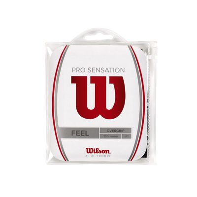 WILSON Pro Sensation Overgrip (30-Pack), Black