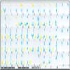 FARSI PERSIAN - RUSSIAN KEYBOARD LABELS ON TRANSPARENT BACKGROUND with YELLOW & BLUE LETTERING (14X14) view 2