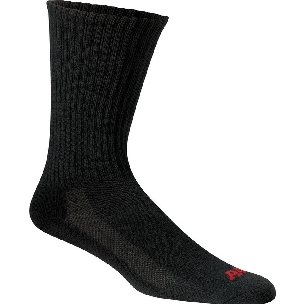 Authentic Sports Shop Black/Crew XL Performance Sock