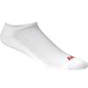 Authentic Sports Shop White/No-Show Large Performance Sock view 1