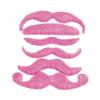 Fun Express Hot Pink Mustache Assortment - Apparel Accessories - Costume Accessories - Bulk Accessories - 12 Pieces view 1