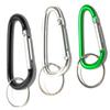 Tool Essentials 3-Piece Aluminum Carabiners Set | 1.75" (4.4 cm), 2" (5.1 cm), 2.5" (6.4 cm) Sizes | for Camping, Hiking & Rigging | Vibrant Colors view 1