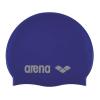 Arena Classic Unisex Soft Silicone Swim Cap for Women and Men, Intensive Training and Racing Comfortable Non-Slip Long Hair Swimming Hat, SkyBlue/White view 1