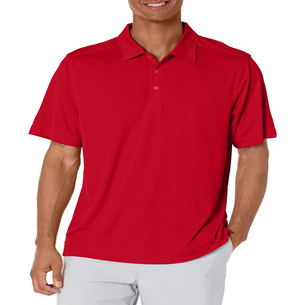 Cutter & Buck Men's Cb Drytec Northgate Polo Shirt, Cardinal Red, XXX-large