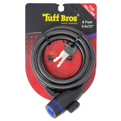Greenbound 72 Inch Steel Cable Bike Lock