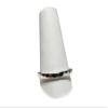 apop nyc "Disko 2mm Sterling Silver Band Thin Ring Size 6 Faceted view 2