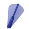 Cosmo Darts Fit Flight (Air) 3 Pack Super Kite Dart Flight (Dark Blue)