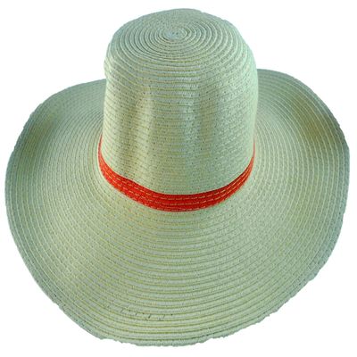 Derby Girls Sun Hat Straw Beach Fashion Style (Yellow)