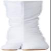 Japanese Martial Arts Tabi Shoes: Matsuri Bito 12 Clips (White, 25 cm) view 2