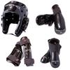Macho Dyna 7 Piece Sparring Gear Set with shin Guards Black Adult XLarge view 1