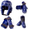 Macho Dyna 7 Piece Sparring Gear Set with shin Guards Blue Child Small view 1