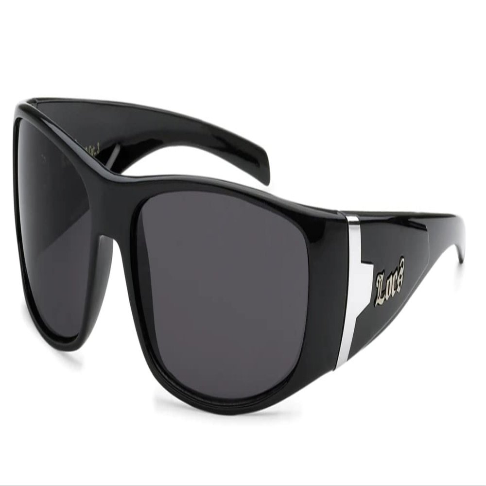 Authentic LOCS 30 Black OG Gangsta Rapper Sunglasses