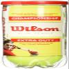 Wilson Championship Extra Duty Tennis Ball  4 Pack | Pressurized Balls with Seal Design | Highly Elastic, Ideal for Training & Matches - Yellow view 1