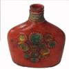DesMa Group H2892 Red/Blue/Yellow Ceramic Vase, Multicolor view 1
