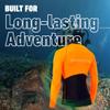 Sharkskin Performance Long Sleeve (Male) Orange, 4XL view 2