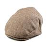 Born to Love Boys Hat Tweed Page Driver Cap, Beige, 6-8 Years view 1