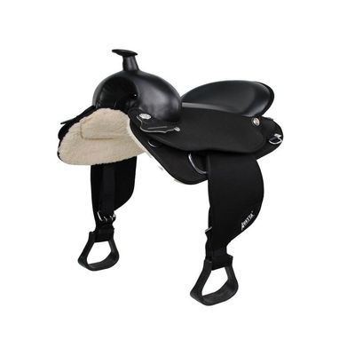 Abetta Sublime Comfort Saddle 17 Black