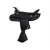 Abetta Org Round Skirt Saddle Youth 12 Black view 2