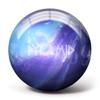 Pyramid Path Rising Bowling Ball (Purple/Steel Blue, 10lb) view 2