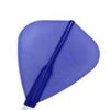 NineDartOut.us Cosmo Darts Fit Flight (Air) 3 Pack Kite Dart Flight (Blue) view 4
